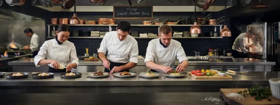 Food and beverage professionals