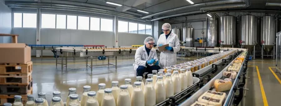 Dairy industry professionals